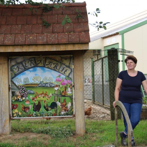 Ferme de Kermarie panneau Kermarie