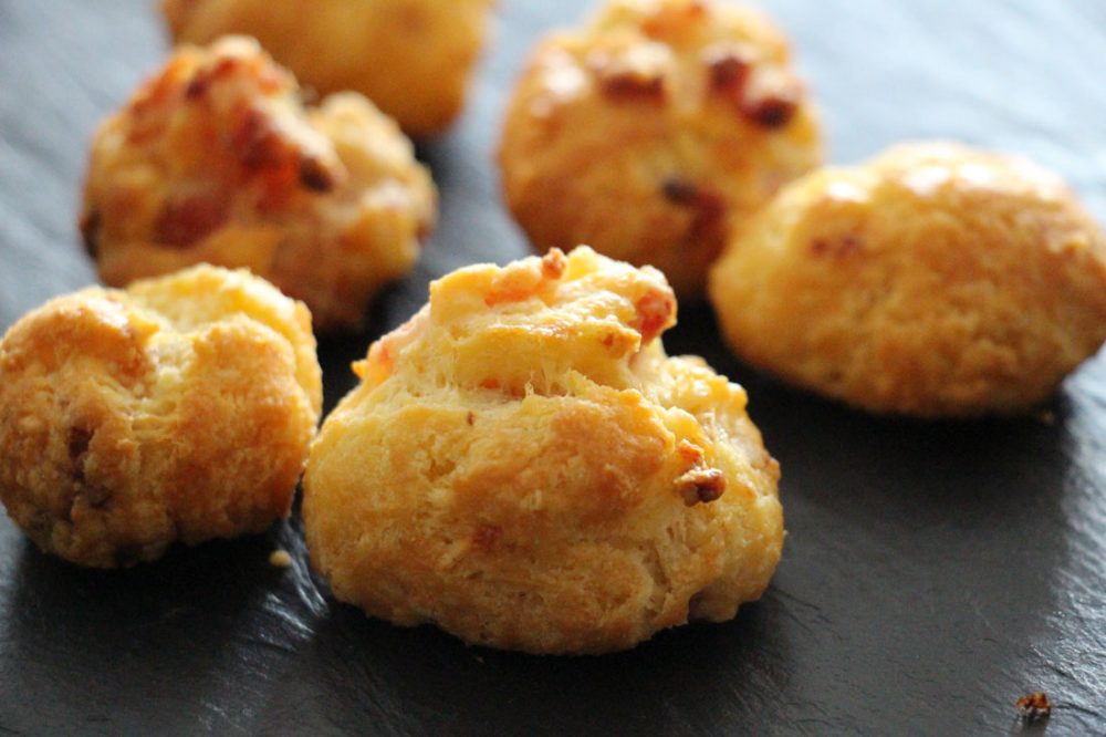 Bouchées salées aux lardons Terres de Breizh