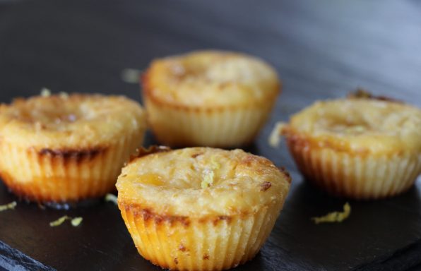 Fondants au citron coeur lemon curd Terres de Breizh