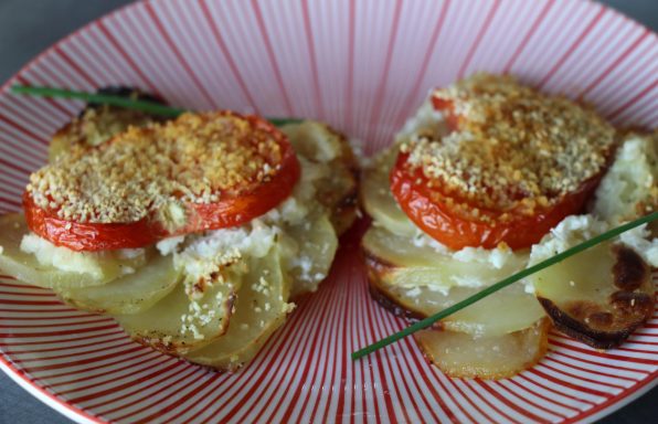 Tartelettes de pommes de terre à la tomate Terres de Breizh