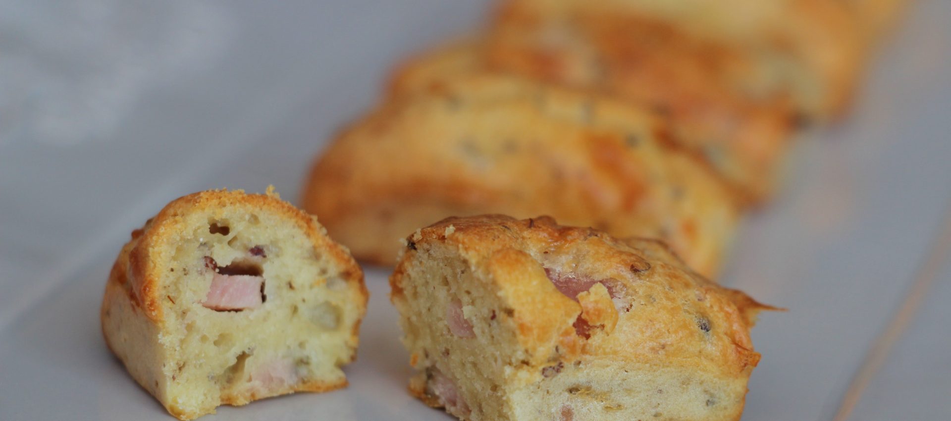 Financier au rôti de porc aux herbes