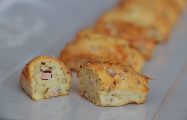 Financier au rôti de porc aux herbes